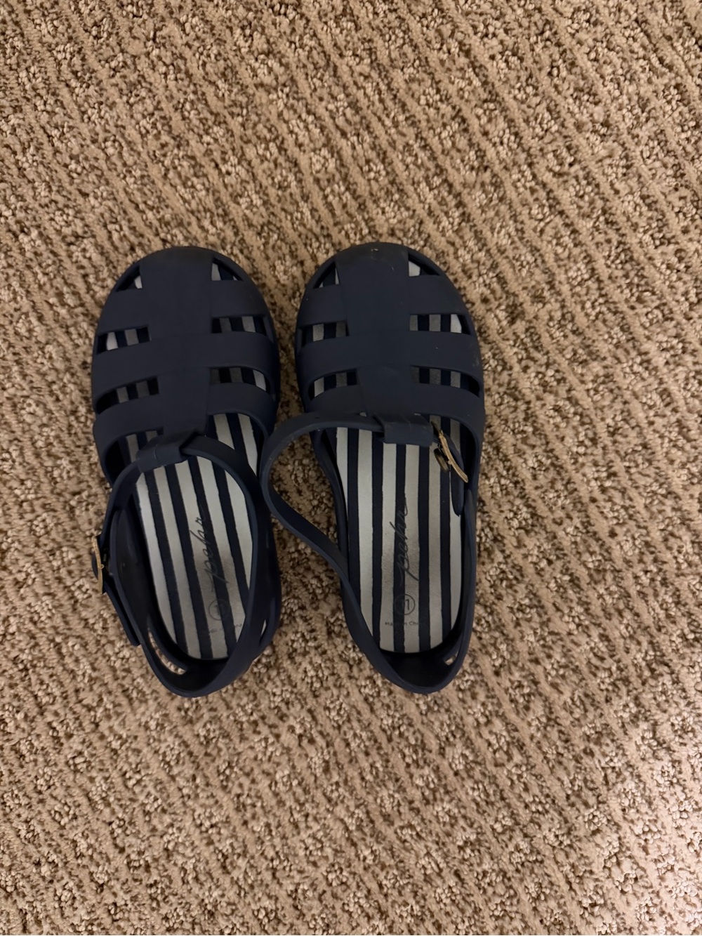 Pehr navy sandals